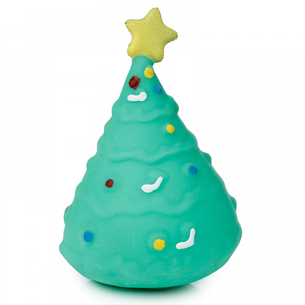 Squeeze Toy Christmas Tree - Santa