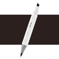 Μαρκαδόρος Αλκοόλης Ohuhu Brush & Chisel 120 Black