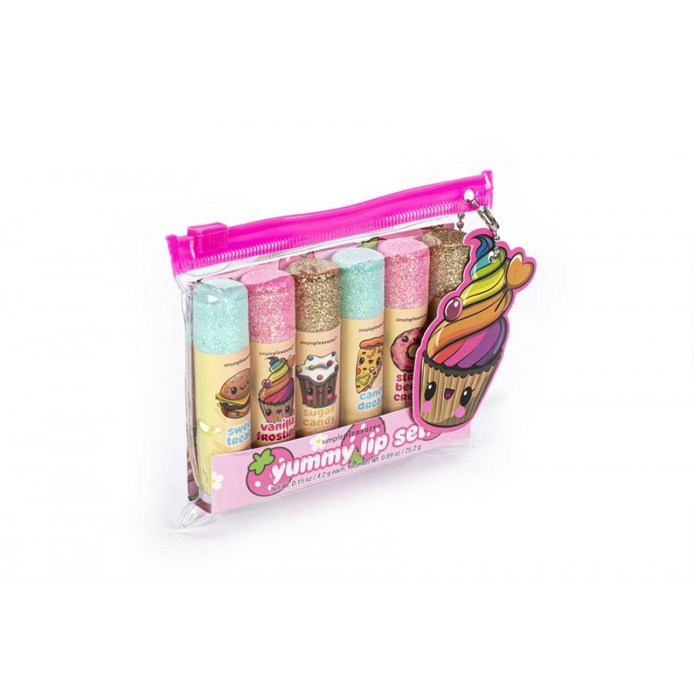 Σετ 6 τεμ Lip Balm Tri-Coastal yummy 6x4,2g