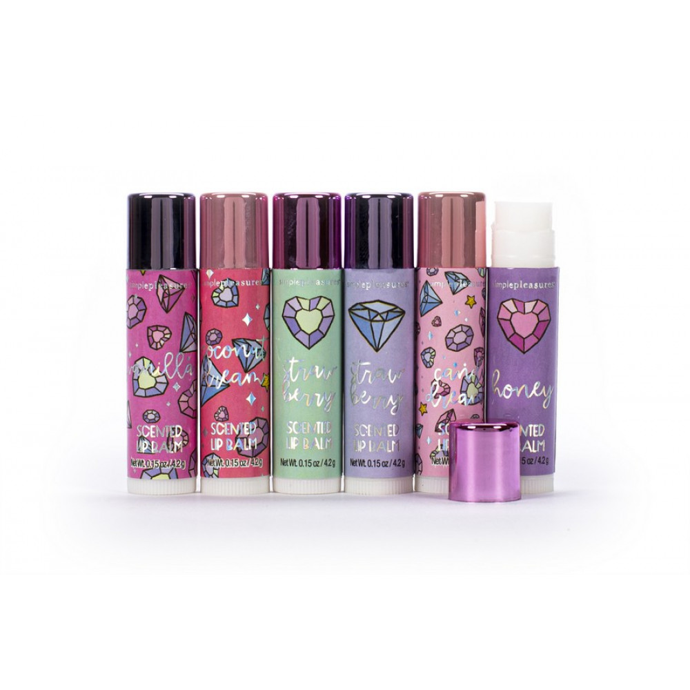 Σετ 6 τεμ Lip Balm Tri-Coastal Gems