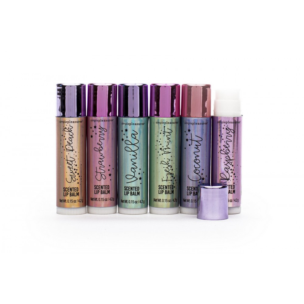 Σετ 6 τεμ Lip Balm Tri-Coastal Unicorn