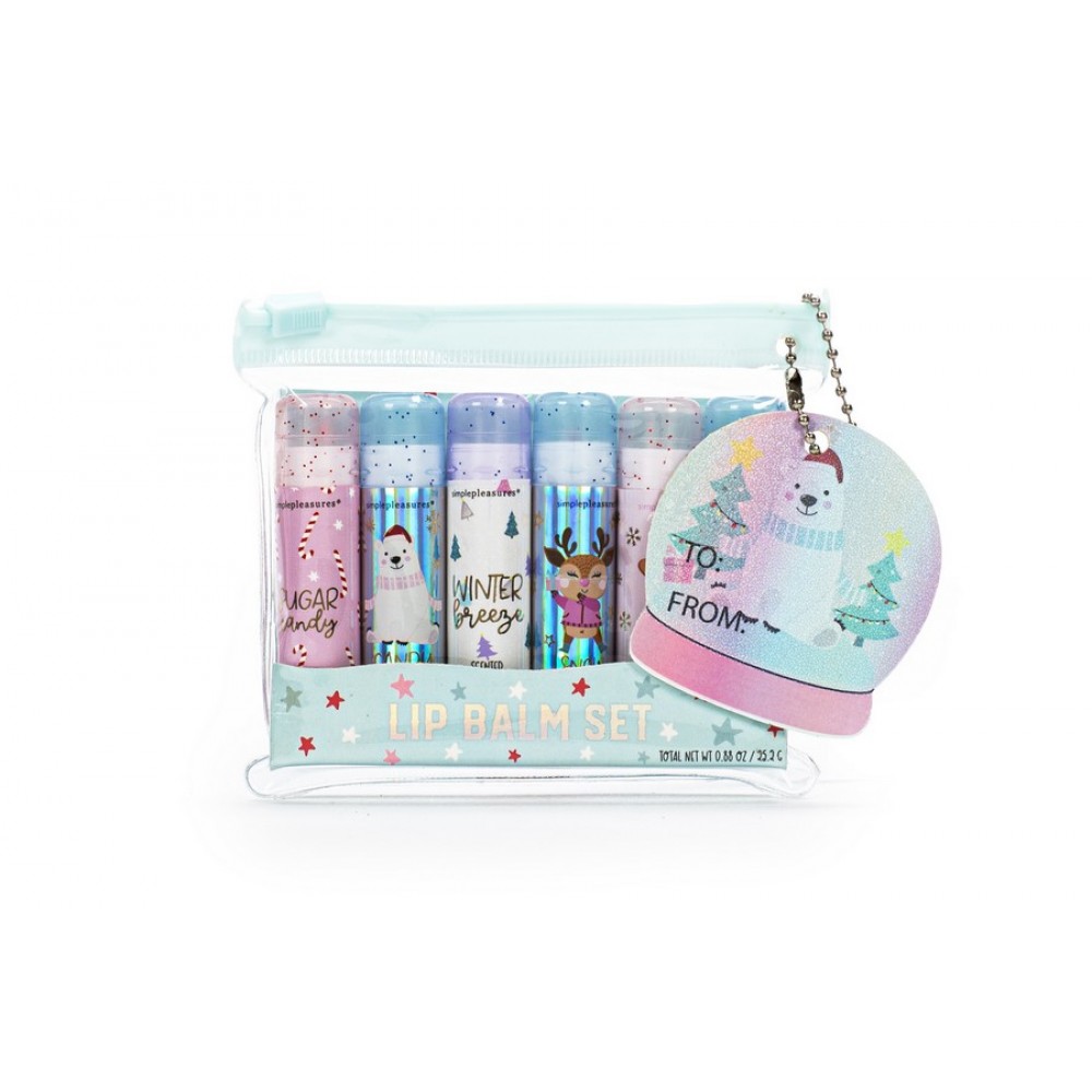 Σετ 6 τεμ Lip Balm Tri-Coastal Polar Bear