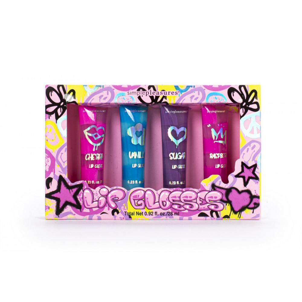 Σετ lip gloss Tri-Coastal 4 τεμ Smile