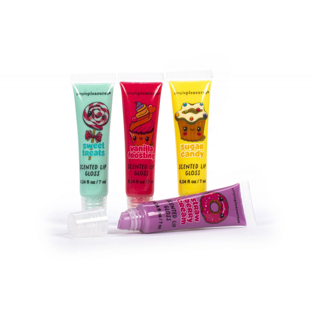 Σετ lip gloss Tri-Coastal yummy 4τεμ. 28ml