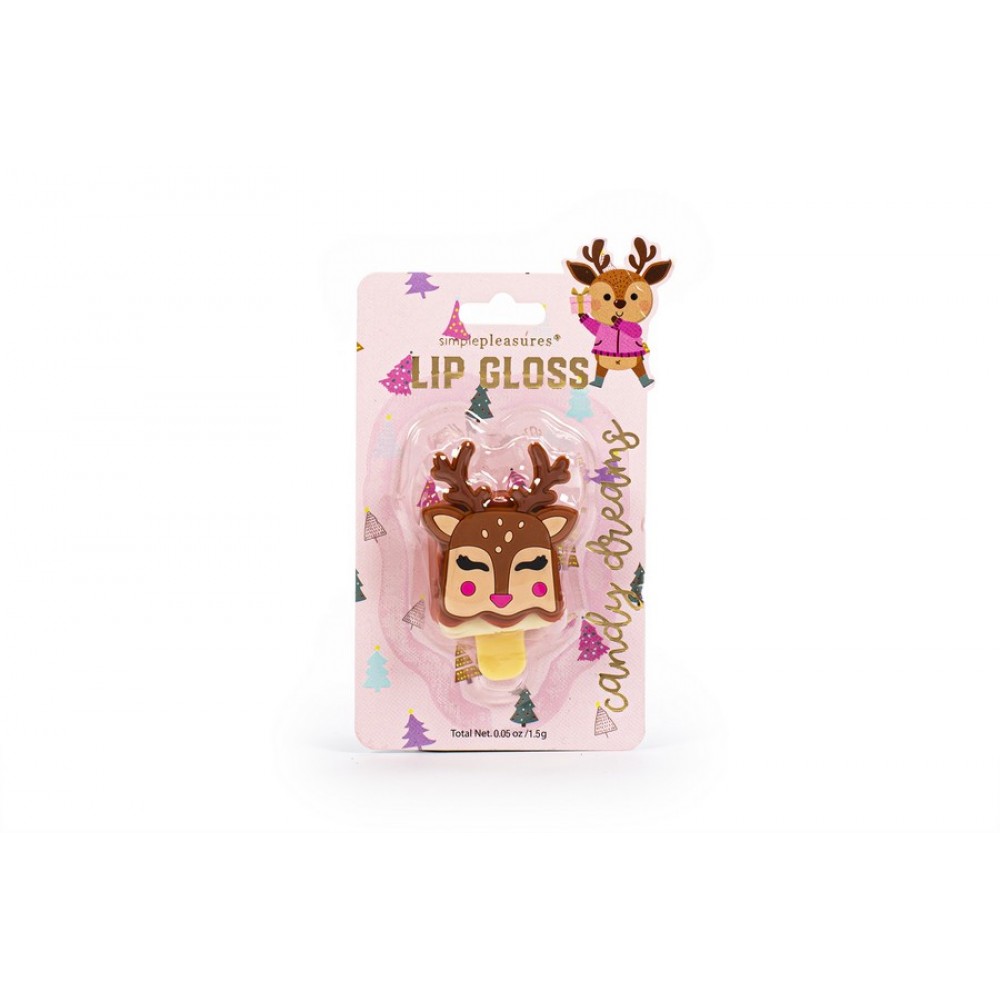 LIp Gloss Tri-Coastal Ice cream Reindeer