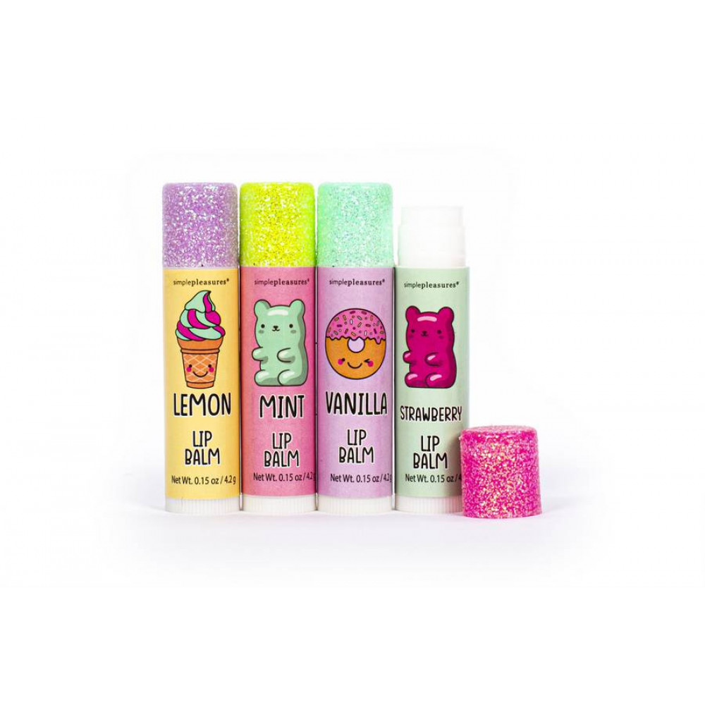 Σετ 4 τεμ Lip Balm Tri-Coastal Gummy Bear 4x5.2 g