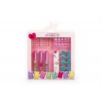 Σετ μανικιούρ και Lip Gloss Tri-Coastal Bears