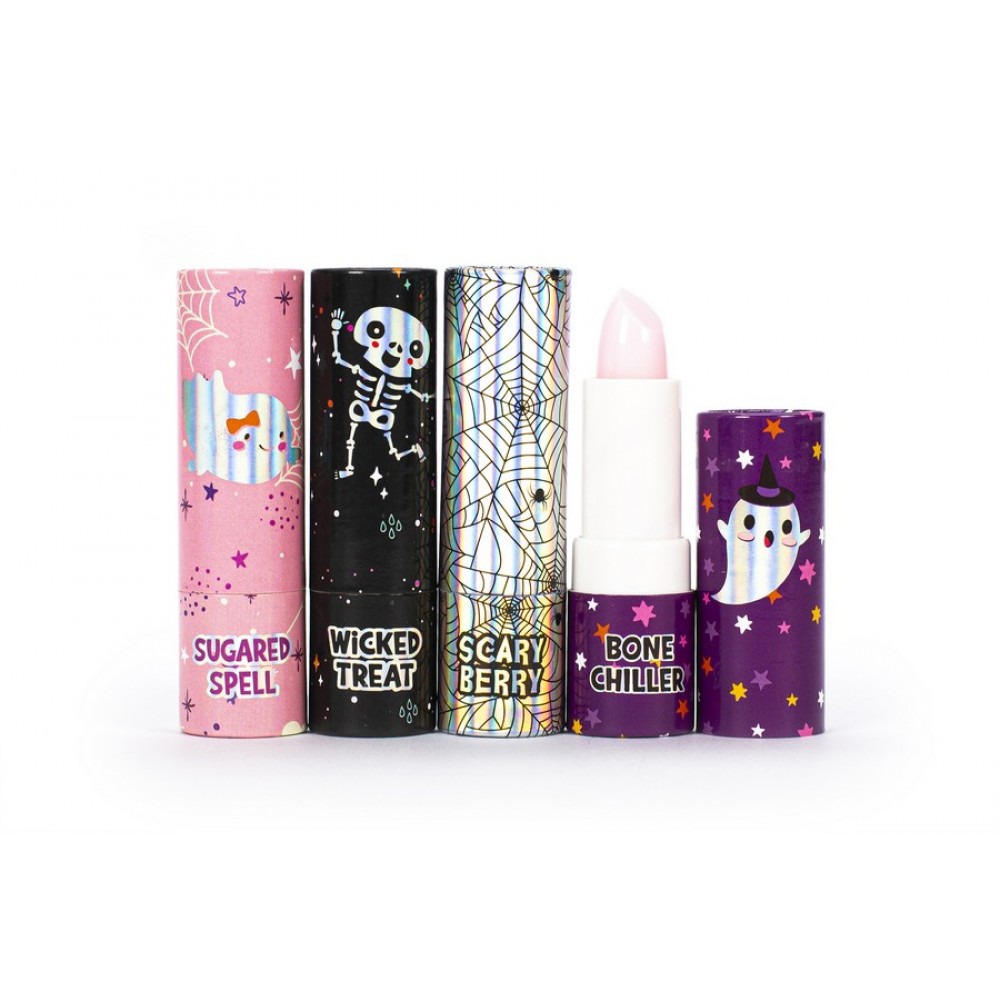 Σετ 4 τεμ Lip Balm Tri-Coastal Pumpkin with witch's hat