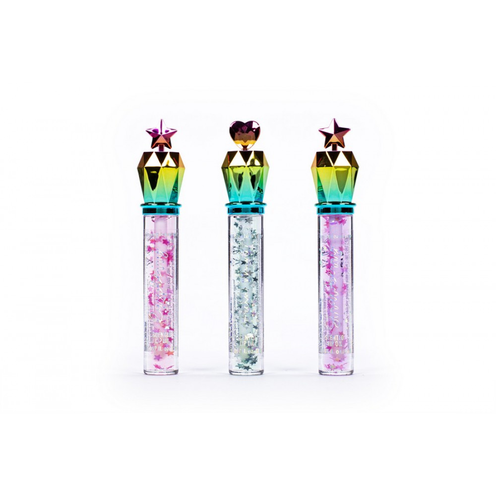 Σετ Lip Oil Tri-Coastal με confetti Gems