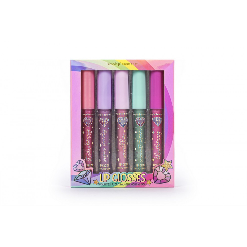 Σετ Lip Glosses  Tri-Coastal Gems 5x1.5ml