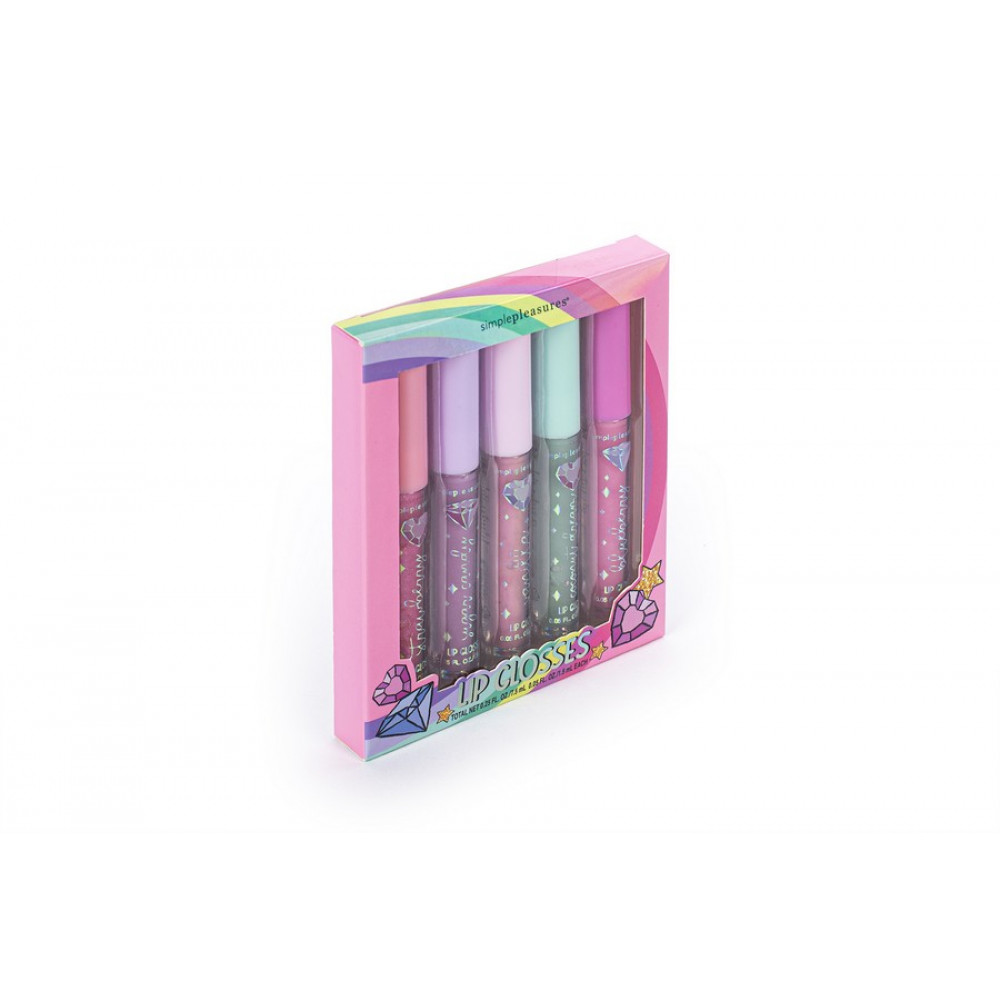 Σετ Lip Glosses  Tri-Coastal Gems 5x1.5ml